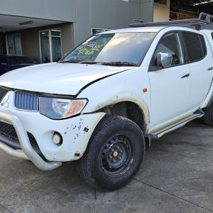 Car Wreckers - Mitsubishi Triton 2008 White Auto Diesel