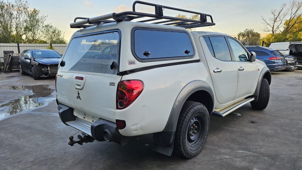 Car Wreckers - Mitsubishi Triton 2008 White Auto Diesel