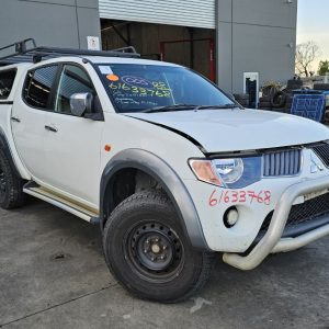 Car Wreckers - Mitsubishi Triton 2008 White Auto Diesel