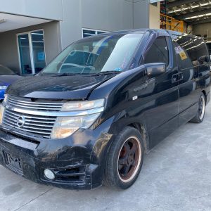 Car Wreckers - Nissan Elgrand 2004 Black Auto Petrol