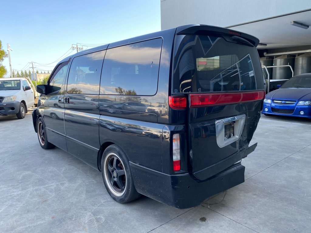 Car Wreckers - Nissan Elgrand 2004 Black Auto Petrol