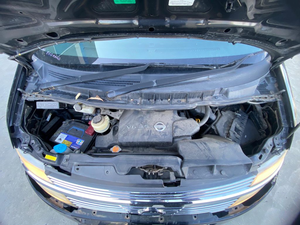 Car Wreckers - Nissan Elgrand 2004 Black Auto Petrol