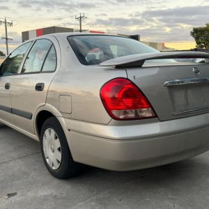 Nissan Pulsar 2004 N16 VII 1.8L QG18DE DOHC 16v Petrol 4cyl 94kW Sedan FWD