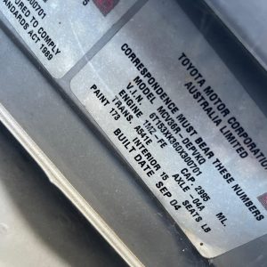 Car Wreckers - Toyota Camry 2004 Silver Auto