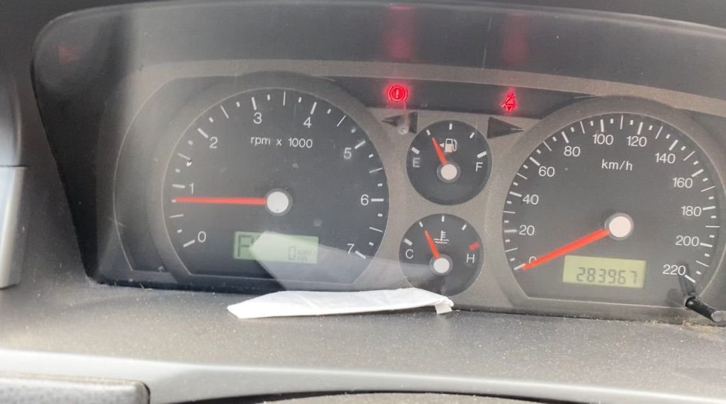 Car Wreckers - Ford Falcon 2004 Blue Auto Petrol