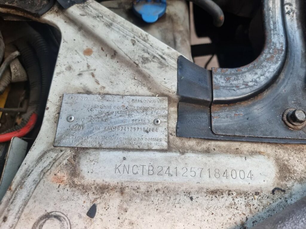 Car Wreckers - Kia Pregio 2004 White Manual Diesel - Car Parts, Used Auto Parts