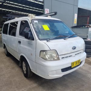 Car Wreckers - Kia Pregio 2004 White Manual Diesel - Car Parts, Used Auto Parts