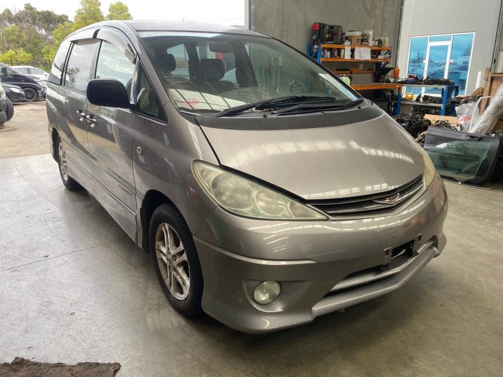 Car Wreckers - Toyota Estima 2004 Silver Auto Petrol