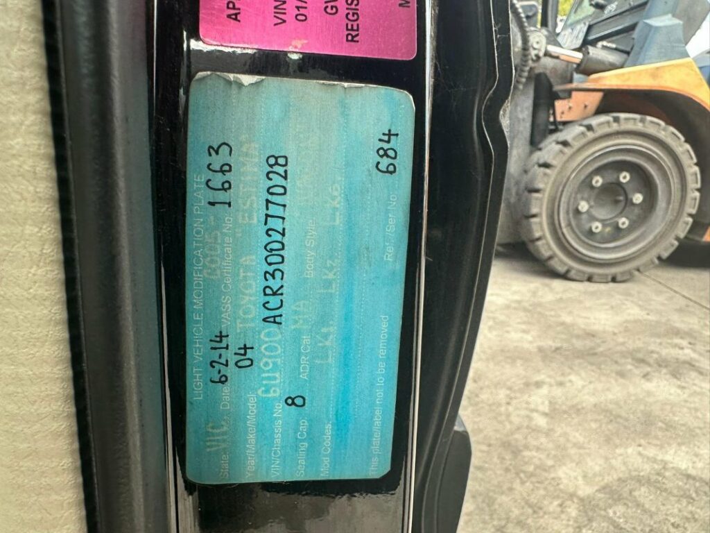 Car Wreckers - Toyota Estima 2004 Black Auto Petrol - Car Parts, Used Parts, Auto Parts