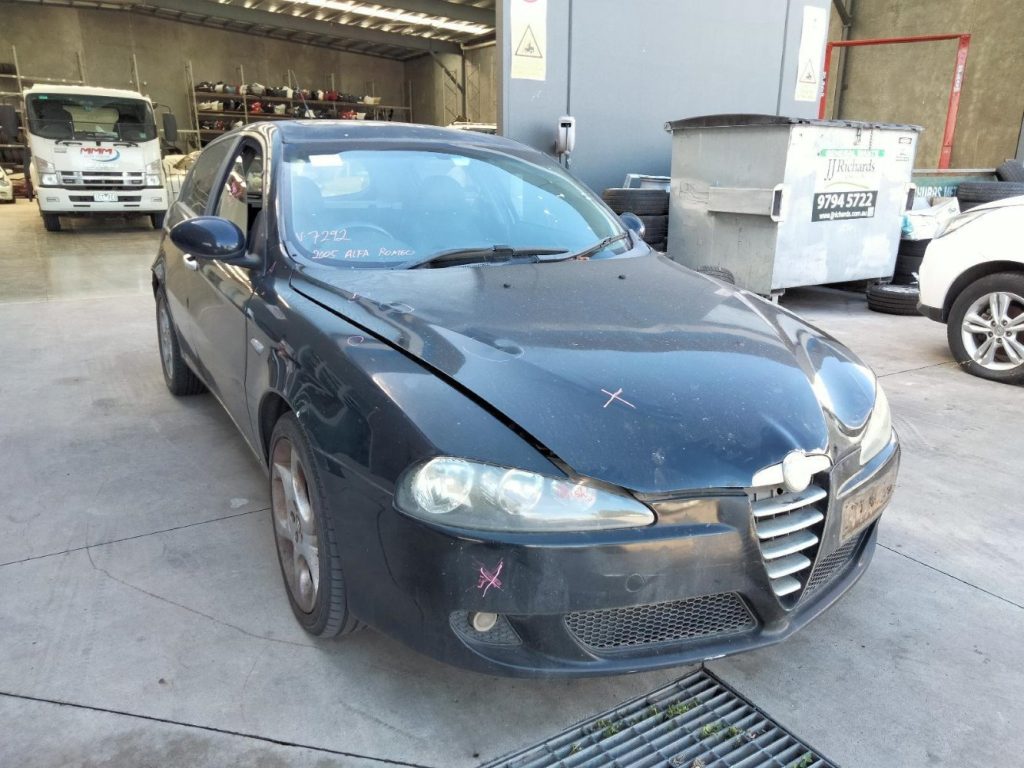 Car Wreckers - Alfa Romeo 147 2005 Black Auto Petrol