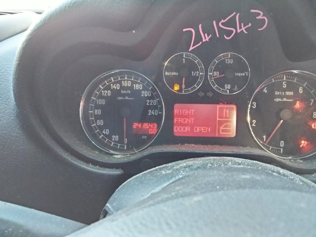 Car Wreckers - Alfa Romeo 147 2005 Black Auto Petrol