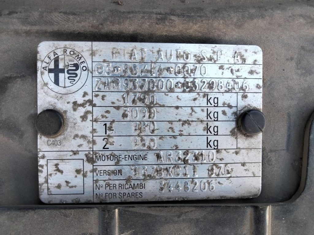 Car Wreckers - Alfa Romeo 147 2005 Black Auto Petrol