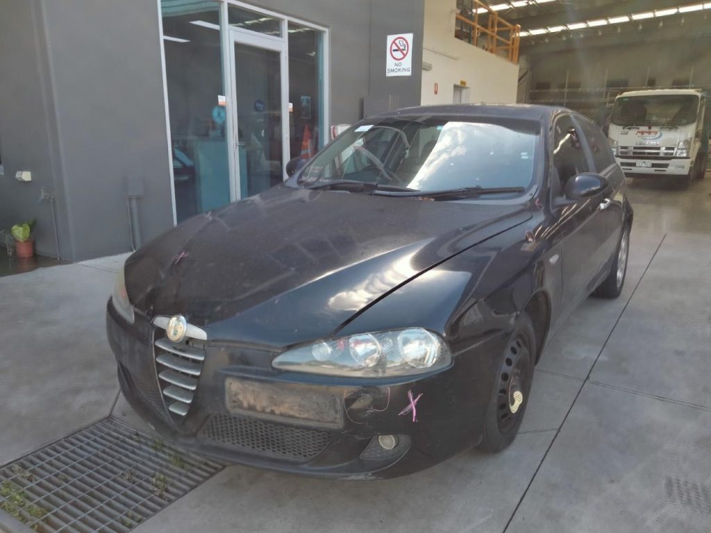 Car Wreckers - Alfa Romeo 147 2005 Black Auto Petrol