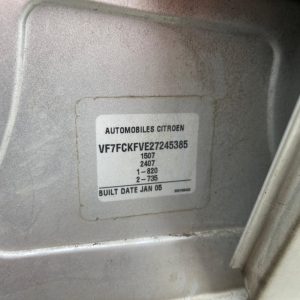 Car Wrecking - 2005 Citroen C3