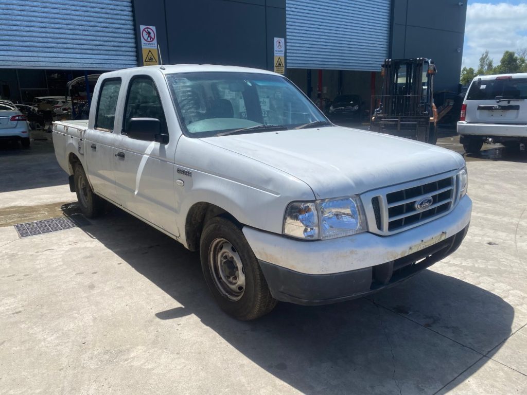 Car Wreckers - Ford Courier 2005 White Manual Diesel