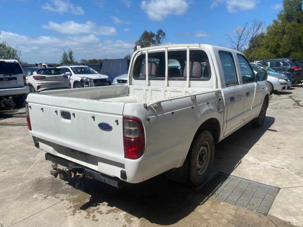 Car Wreckers - Ford Courier 2005 White Manual Diesel