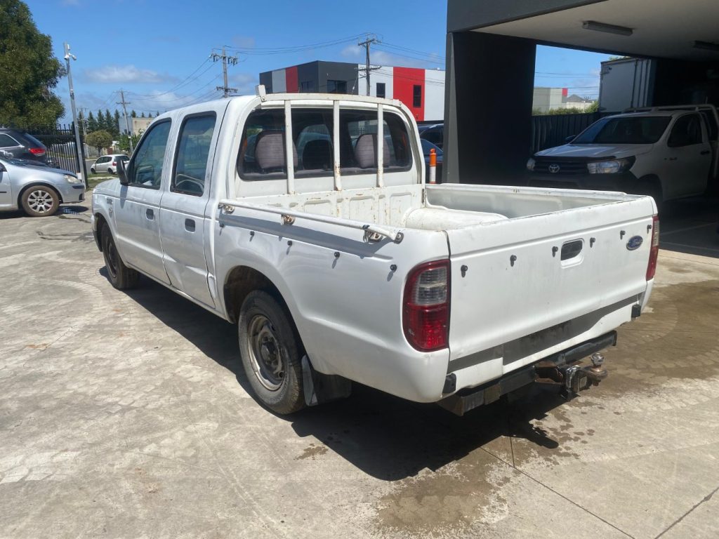 Car Wreckers - Ford Courier 2005 White Manual Diesel