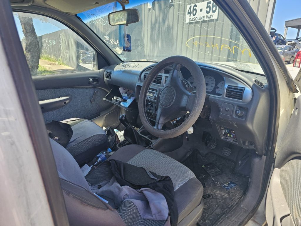 Car Wreckers - Ford Courier 2005 White Manual Diesel