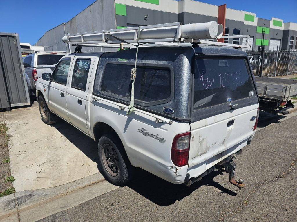 Car Wreckers - Ford Courier 2005 White Manual Diesel
