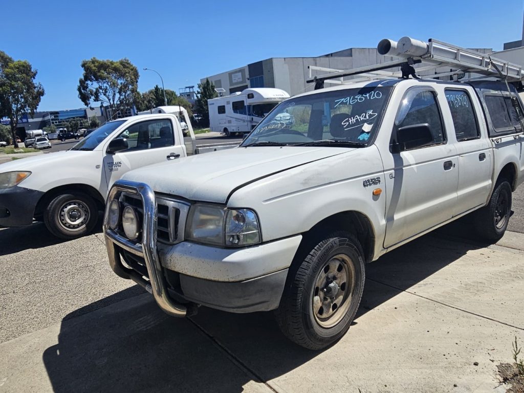 Car Wreckers - Ford Courier 2005 White Manual Diesel