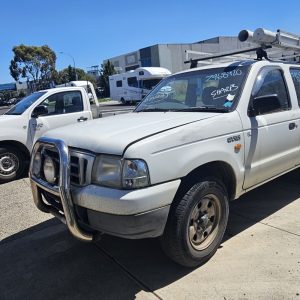 Car Wreckers - Ford Courier 2005 White Manual Diesel