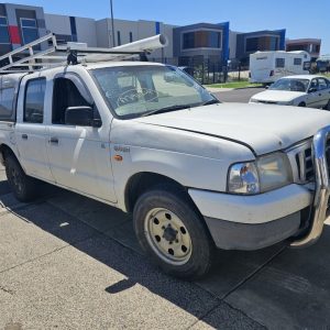Car Wreckers - Ford Courier 2005 White Manual Diesel