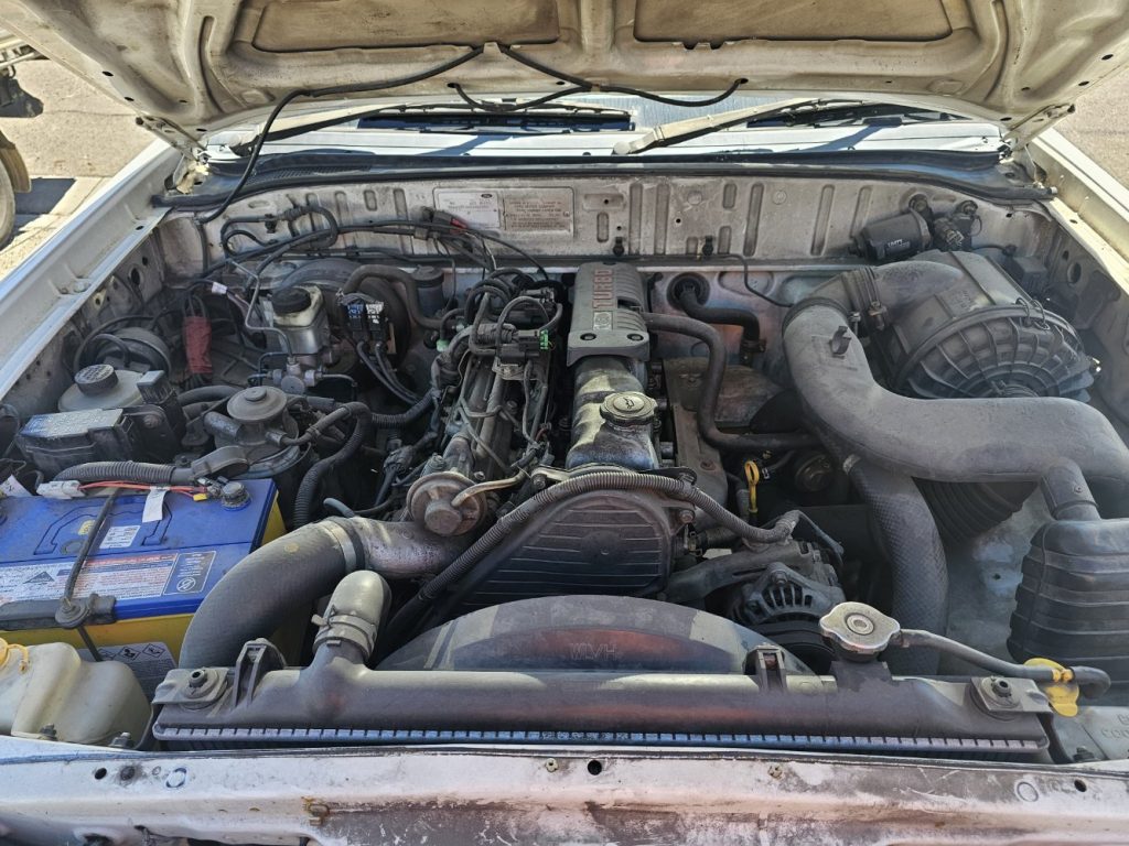 Car Wreckers - Ford Courier 2005 White Manual Diesel