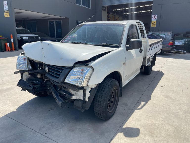 Car Wreckers - Holden Rodeo 2005 White Manual Petrol
