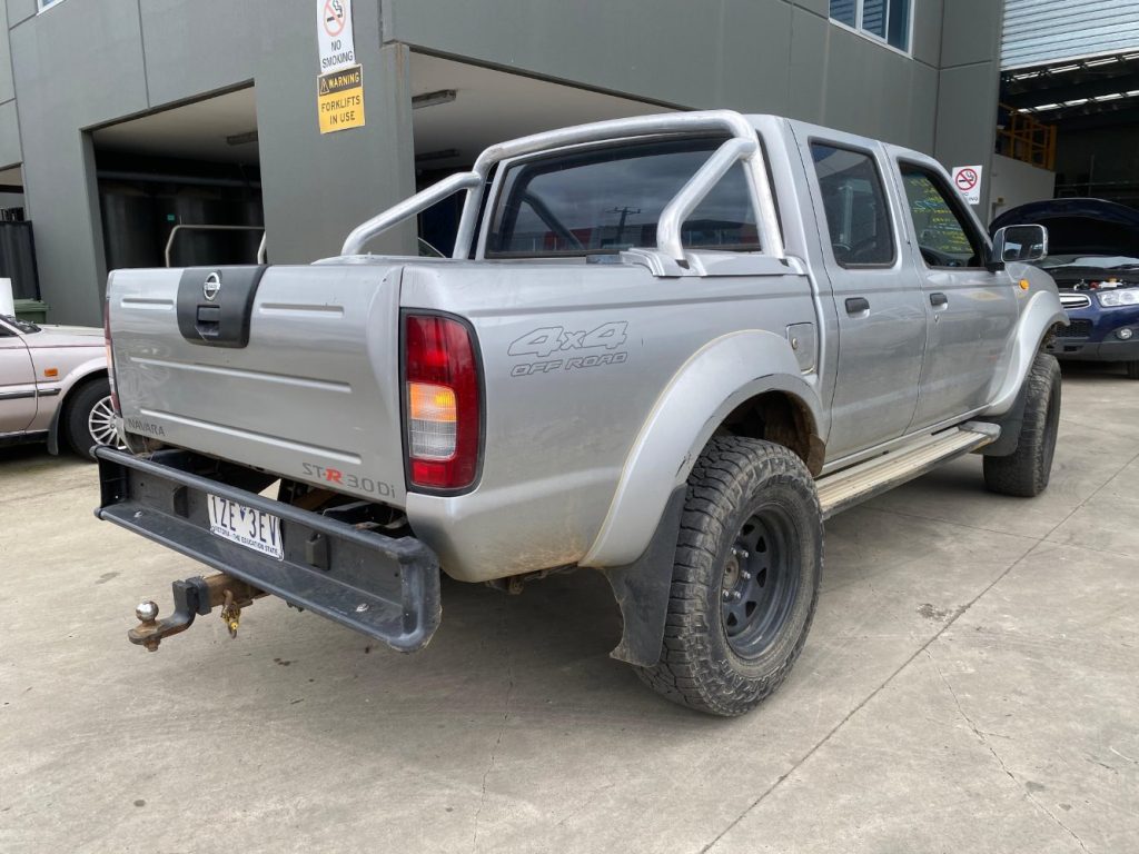 Car Wreckers - Nissan Navara 2005 Silver Auto Petrol