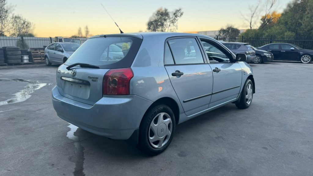 Car Wreckers - Toyota Corolla 2005 Silver Auto Petrol