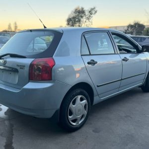 Car Wreckers - Toyota Corolla 2005 Silver Auto Petrol
