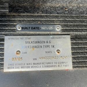 Car Wreckers - Volkswagen Golf 2005