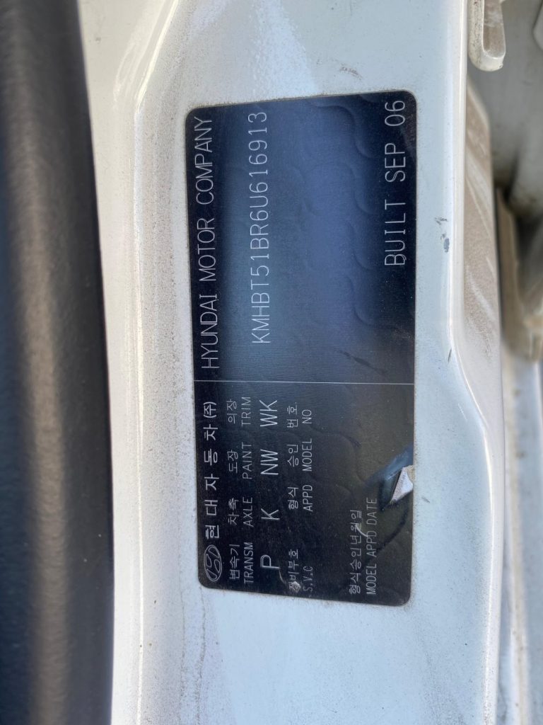 Car Wreckers - Hyundai Getz 2006 White Auto Petrol