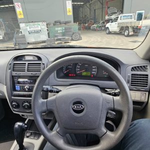 Car Wreckers - Kia Cerato 2006 Black Auto Petrol