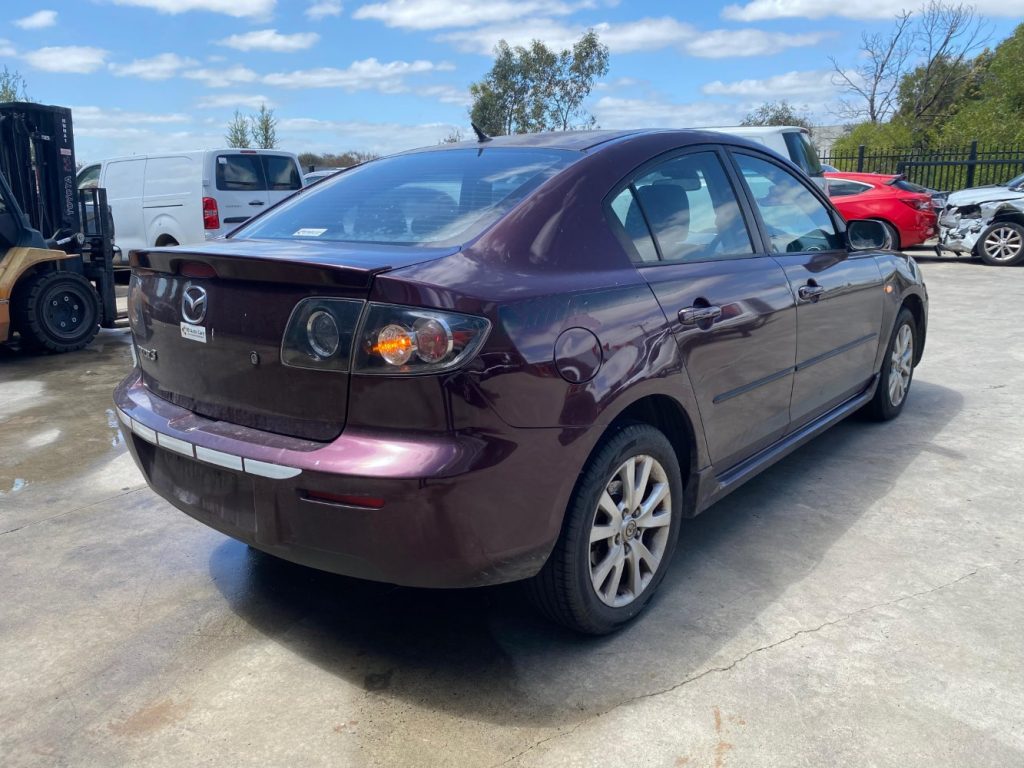 Car Wreckers - Mazda 3 2006 Maroon Auto Petrol