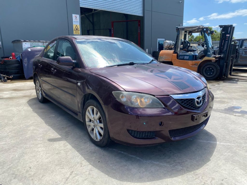 Car Wreckers - Mazda 3 2006 Maroon Auto Petrol