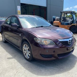 Car Wreckers - Mazda 3 2006 Maroon Auto Petrol