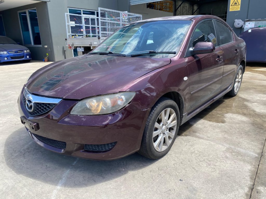 Car Wreckers - Mazda 3 2006 Maroon Auto Petrol