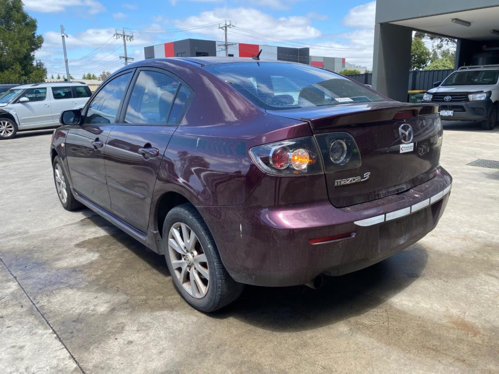 Car Wreckers - Mazda 3 2006 Maroon Auto Petrol