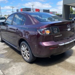Car Wreckers - Mazda 3 2006 Maroon Auto Petrol