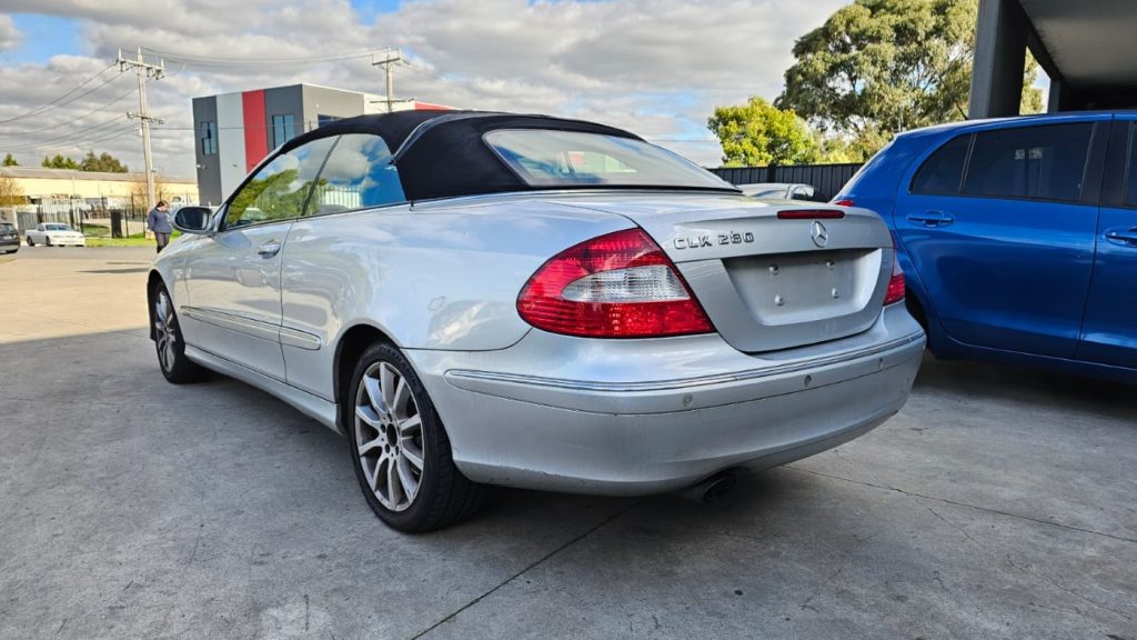 Car Wreckers - Mercedes CLK280 2006 Silver Auto Petrol
