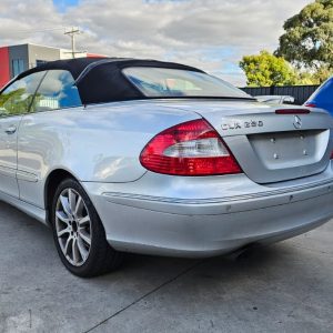 Car Wreckers - Mercedes CLK280 2006 Silver Auto Petrol