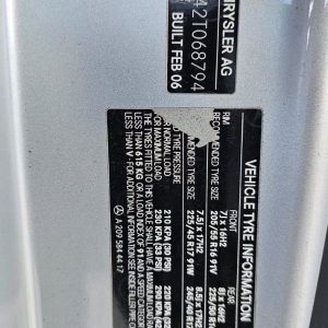 Car Wreckers - Mercedes CLK280 2006 Silver Auto Petrol