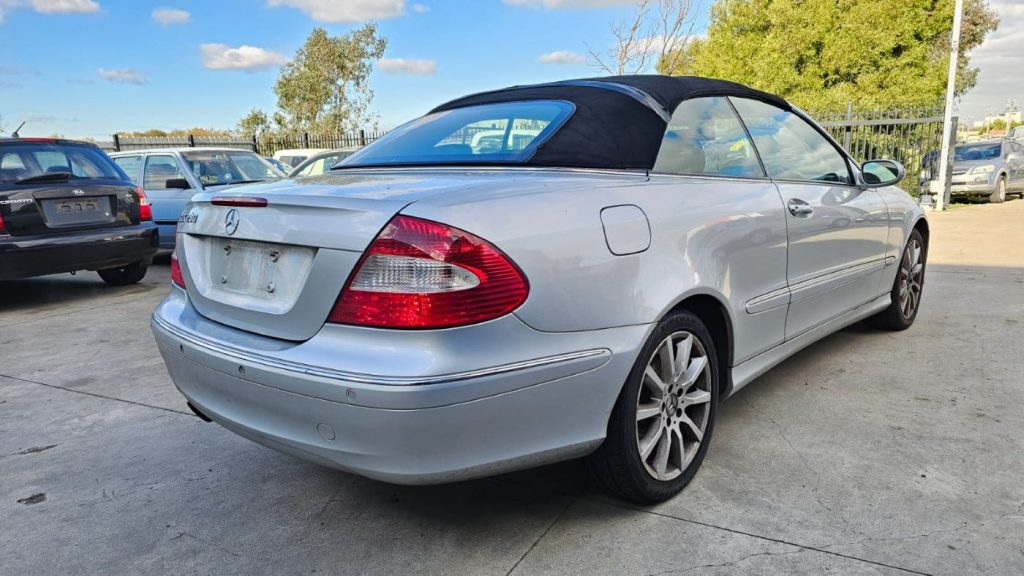 Car Wreckers - Mercedes CLK280 2006 Silver Auto Petrol