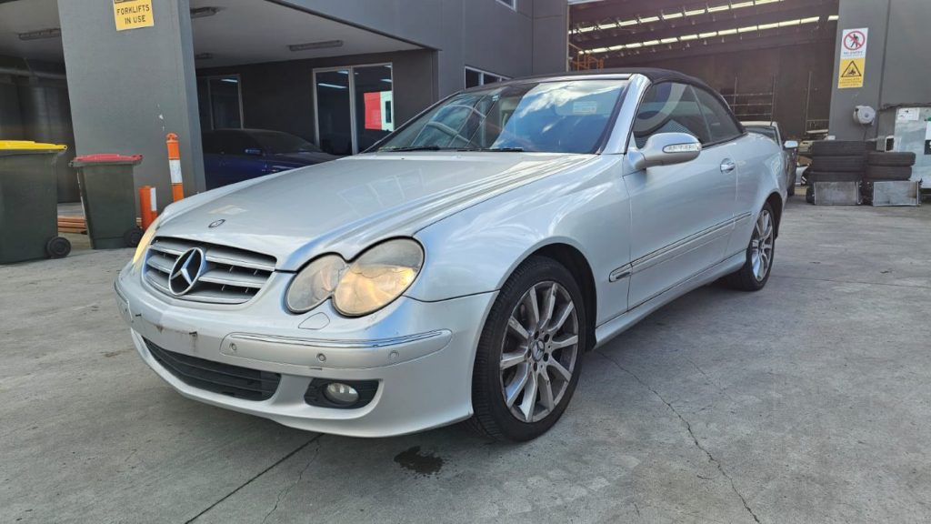 Car Wreckers - Mercedes CLK280 2006 Silver Auto Petrol