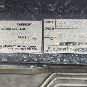 Car Wreckers - Mitsubhishi Lancer 2006 Blue Auto Petrol