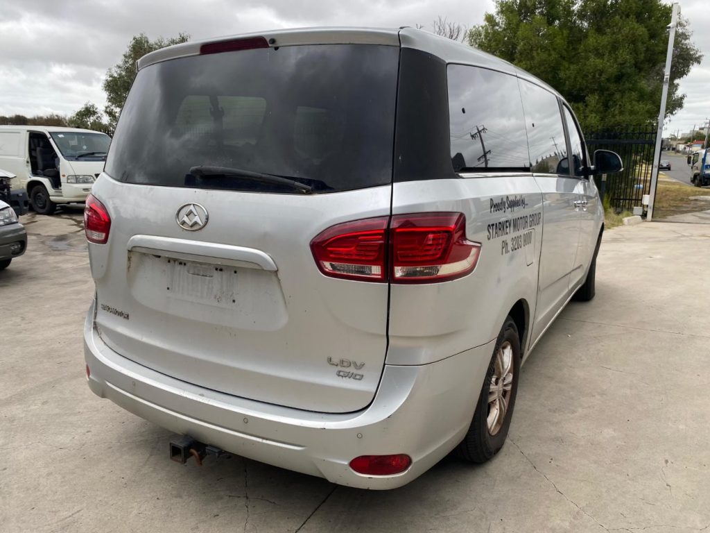 Car Wreckers - LDV G10 2016 Silver Auto Petrol