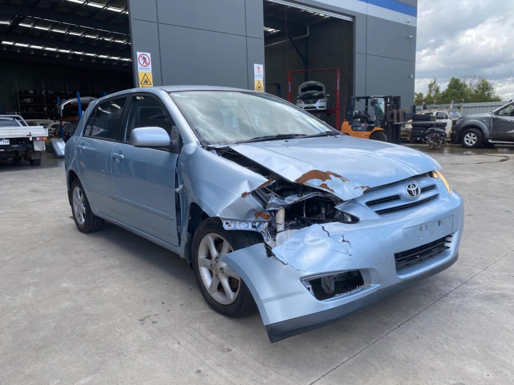Car Wreckers - Toyota Corolla 2006 Blue Auto Petrol