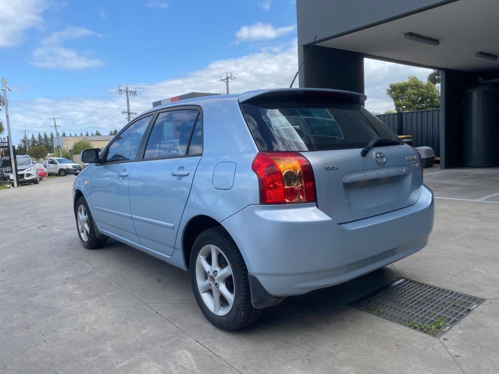 Car Wreckers - Toyota Corolla 2006 Blue Auto Petrol