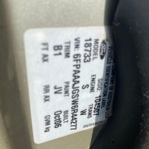 Car Wreckers - Ford Falcon 2006